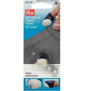 p431141 Prym Thimble M Navy Soft Comfort Ergonomic Thimble