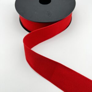 Berties Bows soft elastic 40mm Red
