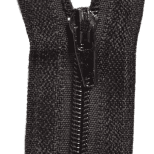 Craft Zip Closed end 15cm 6inch Black
