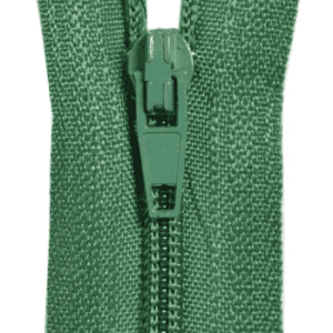 Craft Zip Closed end 15cm 6inch Emerald