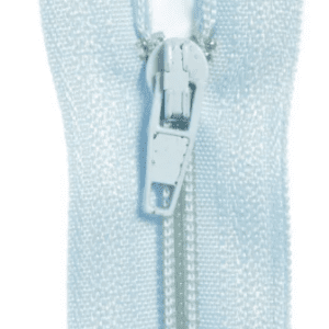 Craft Zip Closed end 15cm 6inch Light blue