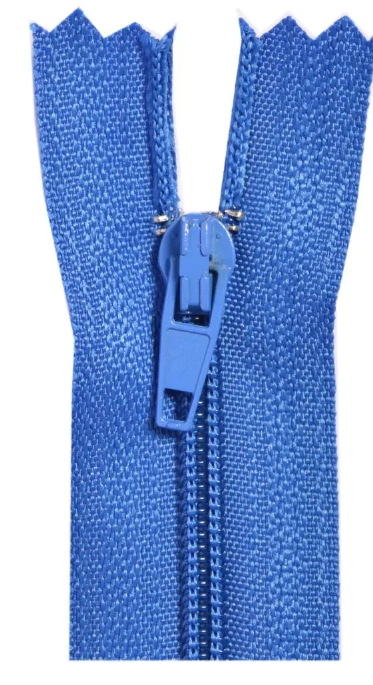 Craft Zip Closed end 15cm 6inch Royal Blue