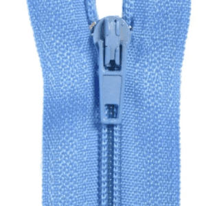 Craft Zip Closed end 15cm 6inch Saxe Blue