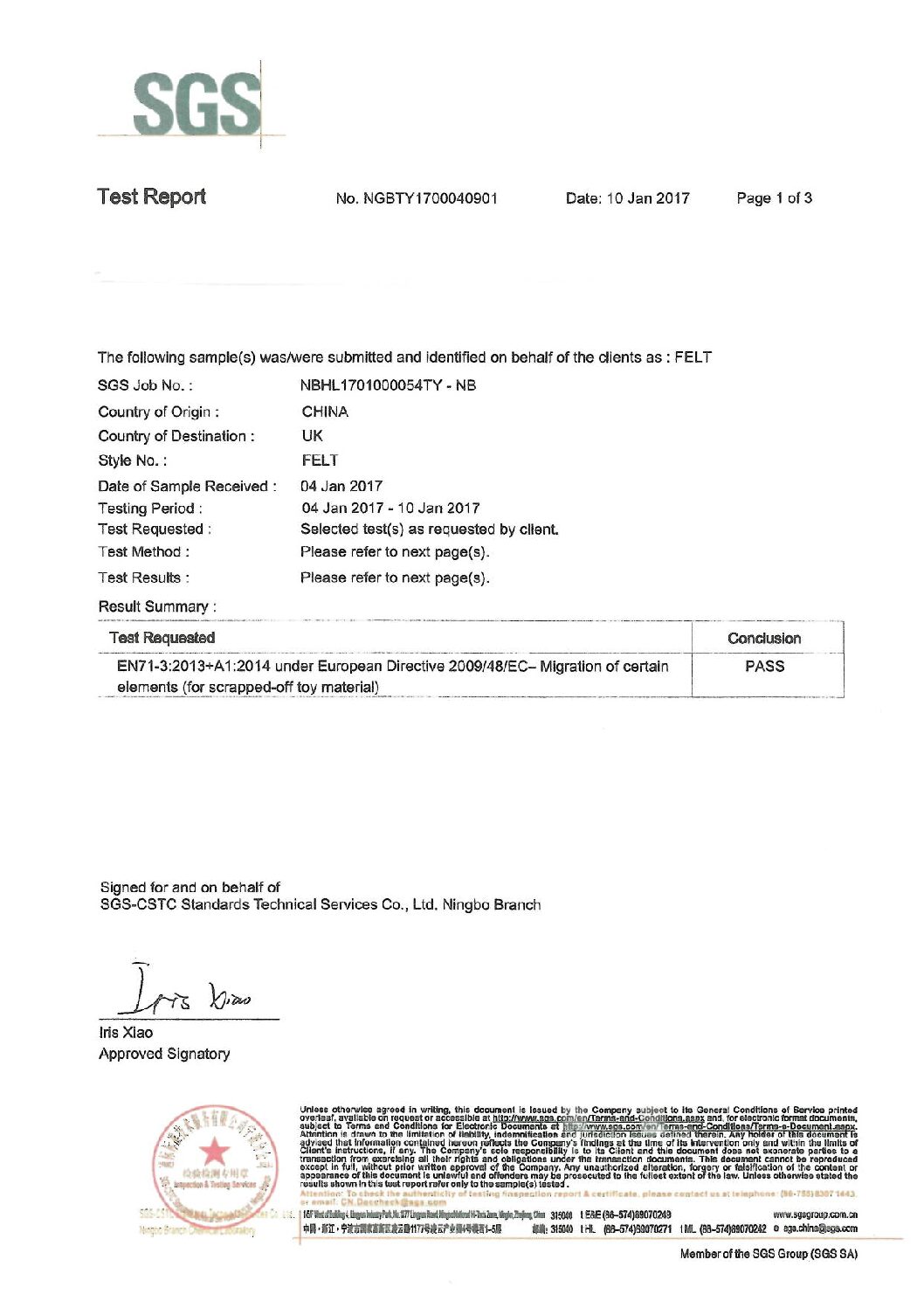 Black 100% Polyester Acrylic felt 150 cm wide, per 1/4 metre - Image 2