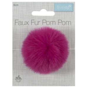 Cerise Pom Pom