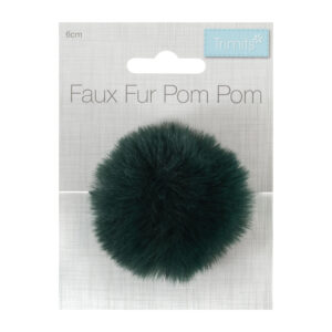 Dark Green Pom Pom