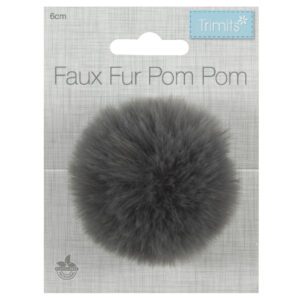 Grey Pom Pom