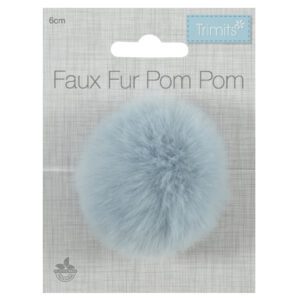 Light Blue Pom Pom