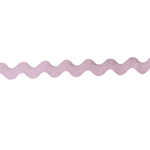 Ric Rac trim 9mm, per metre - Pink *