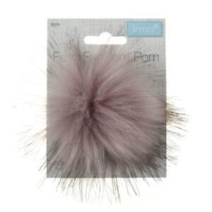 Pink Tipped Pom Pom