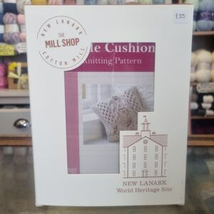cable knit cushion