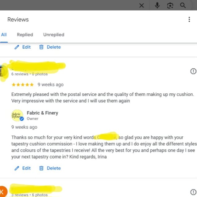 Luxury fabric and home textiles for bespoke cushions and tapestry commissions at Fabric & Finery, UK high-quality fabric supplier and artisan studio, bespoke home decor fabrics and tapestry design.