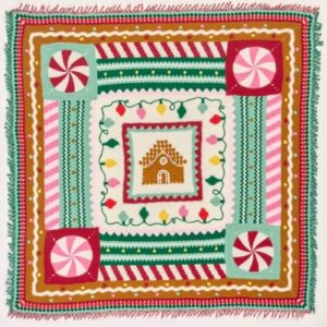 Christmas Ginger Bread Sirdar Crochet Along 2024 Kit made up with Stylecraft special DK *
