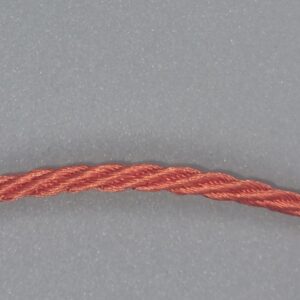 Fine copper coloured embroidery thread for tailoring and sewing projects.