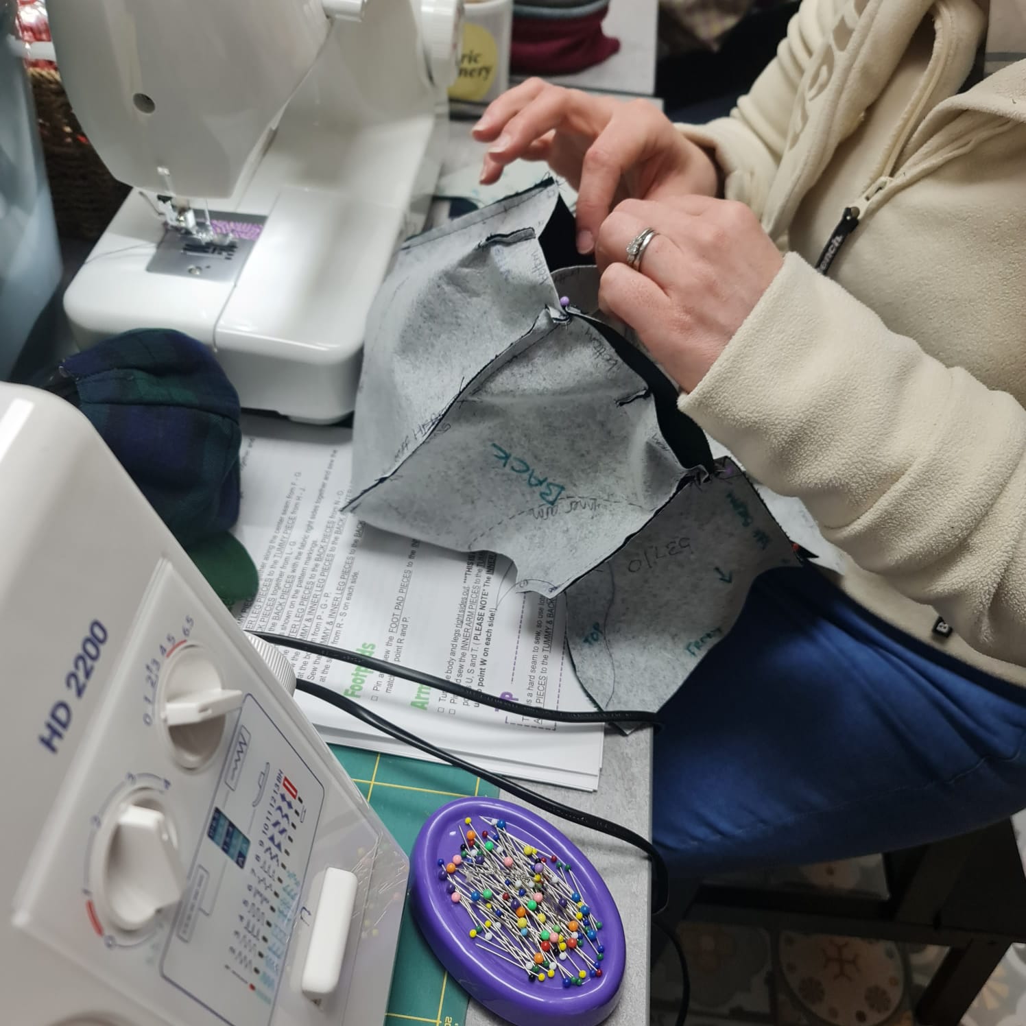 Tuesday INTERMEDIATE SEWING CLUB fortnightly 7pm-9.30pm, session 13 Jan 2026 - Image 3
