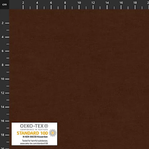 Soft brown upholstery fabric with OEKO-TEX Standard 100 certification, suitable for curtains, cushions, and furniture projects. High-quality, eco-friendly textile from Fabric & Finery UK.
