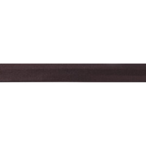 15mm Satin Bias Binding, per metre, Dark Brown