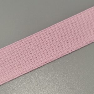 Knit Elastic - Light Pink - 20mm wide, per metre