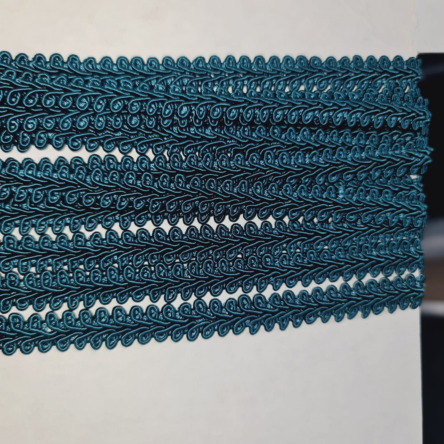 Dark Teal braid trim 11mm per 1/2 metre
