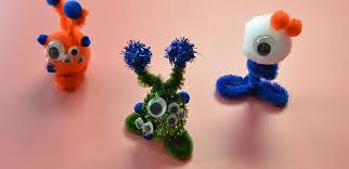 Chenille Pipe Cleaner yellow 30cm x 6mm, per piece - Image 6