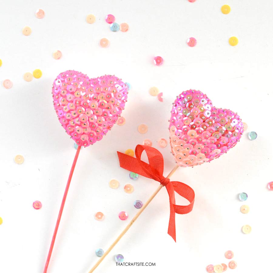 Polystyrene Hearts Shape 7cm - Pack of 4 - Image 5