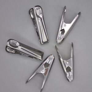 Bag Making Quilt Large Sewing Clips, set of 5pcs - Stainless Steel, lined