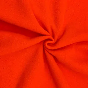 Plain Antipill fleece per half metre STRONG ORANGE