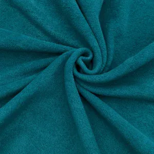 Plain Antipill fleece per half metre OCEAN BLUE TEAL