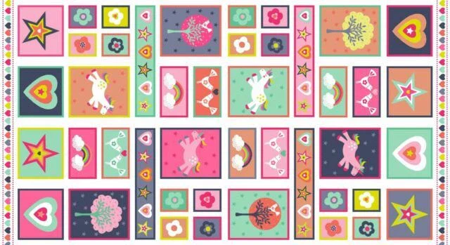 Makower 1824 Fantasy Panel - The Henley Studio