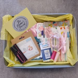 New Baby - Girl "Maker's Parcel" GIFT HAMPER - incl. personalized, handwritten greeting card
