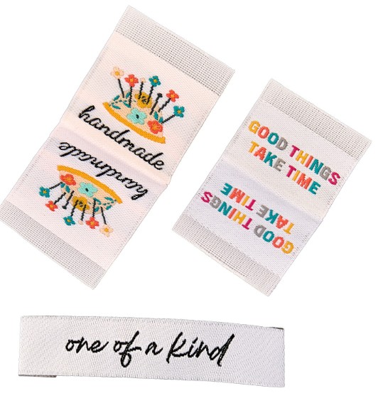 Sew Easy Woven Labels - 3 Designs Pack of 6 - Image 2