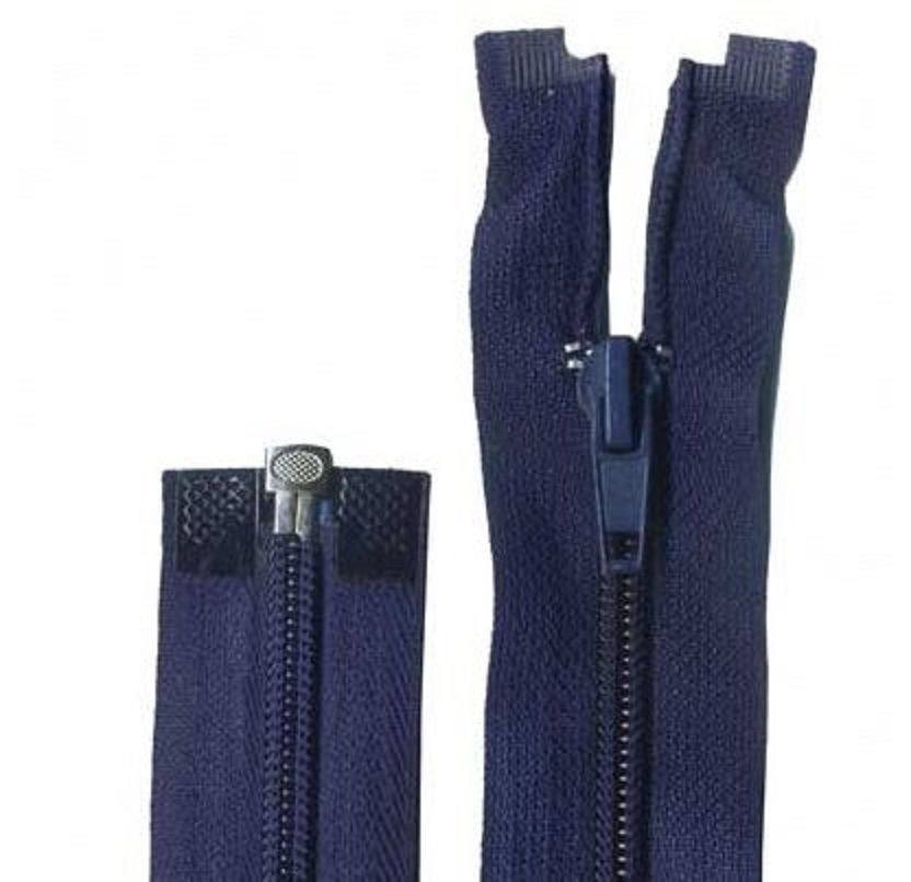 14" / 35cm Open End Craft Zip - Navy