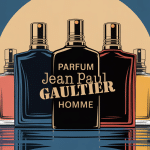 Illustration univers parfum jean paul gaultier homme