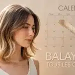 balayage tous les combien, femme profil, reflets lumineux