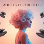 meilleur fer à boucler illustration cheveux bouclés