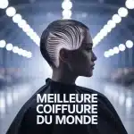 meilleure coiffure du monde illustration vectorielle