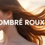 Ombre roux naturel sur chevelure féminine