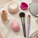 comment appliquer le fond de teint sur plan de travail maquillage