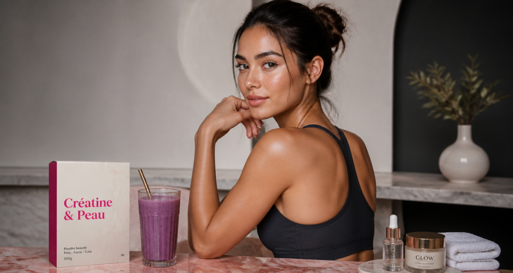 creatine effet sur la peau femme smoothie