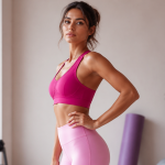 graisse sur les hanches femme sportive