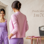 quelle poids pour 1m70 femme devant miroir balance