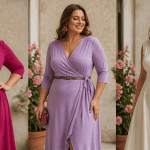 robe pour ronde avec du ventre styles flatteurs