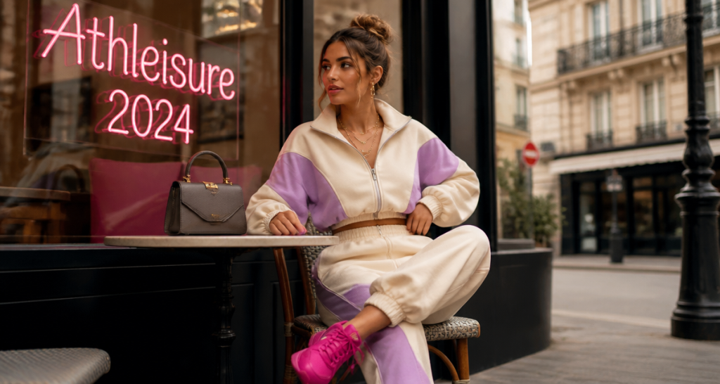 survetement tendance femme oversize terrasse paris