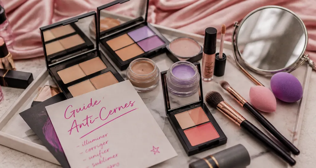 comment choisir son anti cernes palette et textures