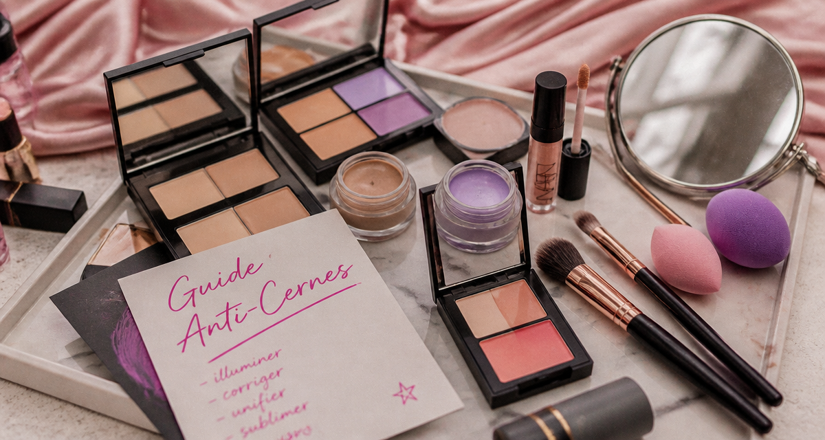 comment choisir son anti cernes palette et textures