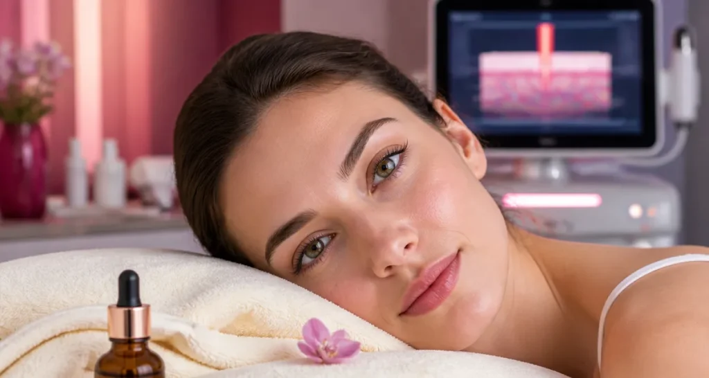 Couperose disparue : laser et soins pour un teint unifié