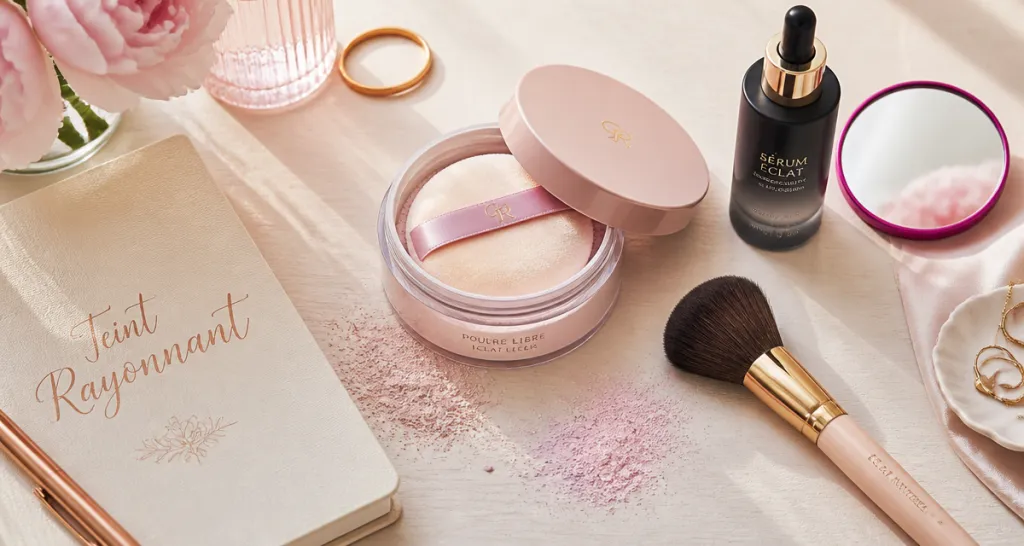 meilleure poudre libre peau mature sur coiffeuse