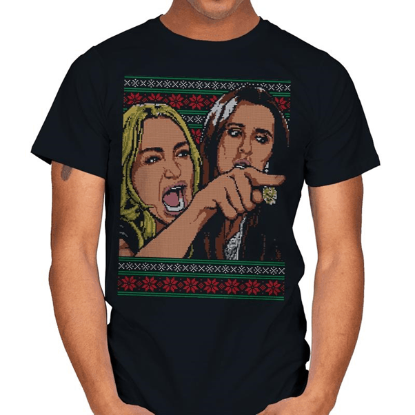 woman yelling at cat meme tshirt