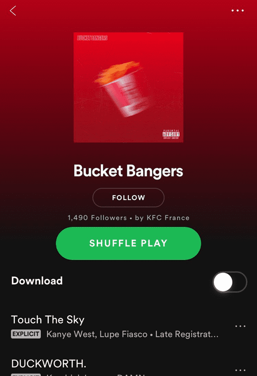 Branded Playlists