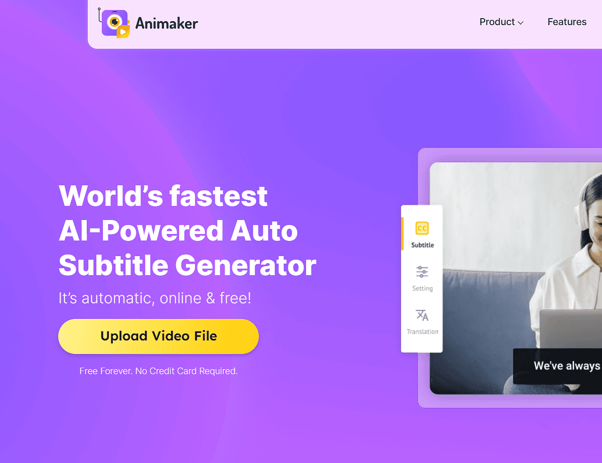 Animaker Audio To Text Converter